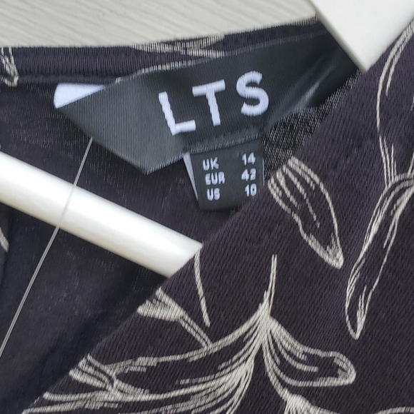 NEW! Long Tall Sally Jersey Viscose Jumpsuit Size 10 - Picture 6 of 8